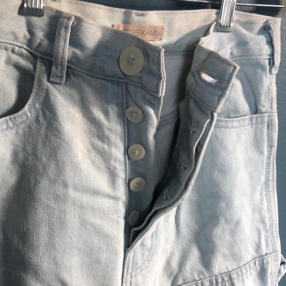 Jesse Kamm Handy Pants - Pale Blue Japanese Denim - Picture 5 of 8